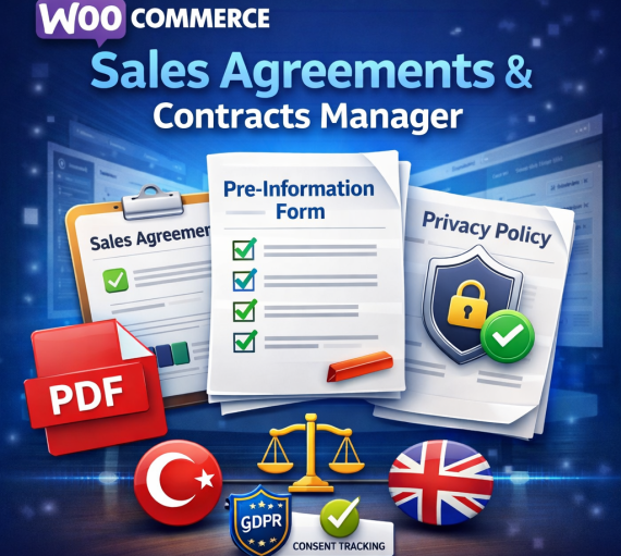 WooCommerce Sales Agreements & Contracts Manager